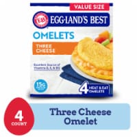 Eggland's Best Three Cheese Frozen Omelet, 4 count