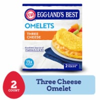 Eggland's Best® Three Cheese Fully Cooked Omelets