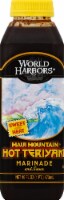 World Harbors Maui Mountain Hot Teriyaki Sauce & Marinade Perspective: Main