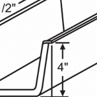Sim Supply Drawer Insert,17-1/2  W x 18-1/2  D  45-93
