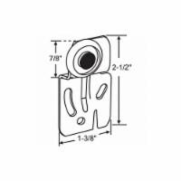 Sim Supply Door Rear Hanger,Nylon/Steel,2-1/2 L  3-153