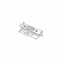 Sim Supply Tilt Slide Latch,Tilt Window,3-1/2 L 85-533WH-1