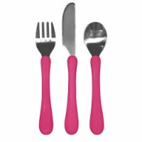 Green Sprouts® Learning Cutlery Set - Pink