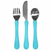 Green Sprouts® Learning Cutlery Set - Aqua
