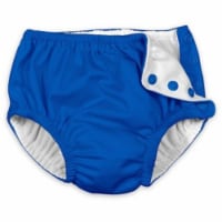 i play.® by green sprouts® Size 3T Snap Swim Diaper in Royal Perspective: Main