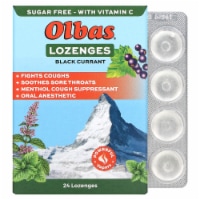 Olbas Sugar Free Black Currant Cough Suppressant Lozenges