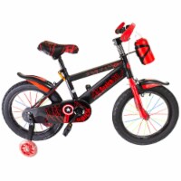 Kids Bike SEAICH Red Magnum Matching Water Bottle and Training Wheels 12  Wheel