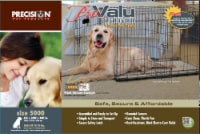 Precision Pro Valu 1-Door Dog Crate Perspective: Main