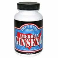 Imperial Elixir American Ginseng Dietary Supplement Capsules