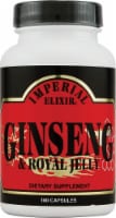 Imperial Elixir Ginseng and Royal Jelly Dietary Supplement Capsules