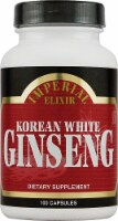 Imperial Elixir Korean White Ginseng Dietary Supplement Capsules