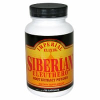 Imperial Elixir Siberian Eleuthero Root Extract Powder Dietary Supplement Capsules 2500mg