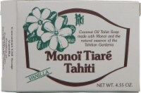 Monoi Tiare Tahiti Toilet Bar Soap Vanilla Coconut Oil