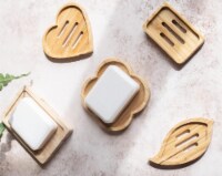 Handcrafted Bamboo Soap Dish - Durable & Natural Design, Zero Chemicals - Made in Vietnam