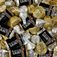 105 pcs Saints Football Party Candy Hershey's Chocolate (1.75 lbs)