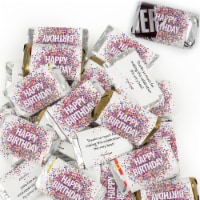 82 Pcs Confetti Birthday Birthday Candy Party Favors Hershey's Miniatures Chocolate