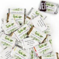 164 Pcs Botanical Wedding Candy Party Favors Hershey's Miniatures Chocolate
