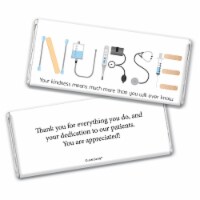 24ct Nurse Appreciation Week Thank You Wrappers Only for Chocolate Bars