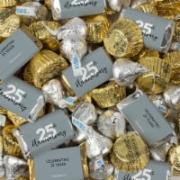 105 Pcs 25th Anniversary Candy Party Favors Hershey's Chocolate (1.75 lbs)
