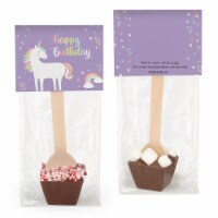 Magical Unicorn Hot Chocolate Stirrers