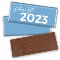 12ct Light Blue Graduation Candy Party Favors Class of 2023 Wrapped Chocolate Bars