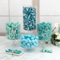 Light Blue Value Size Candy Buffet - (Approx. 7.3 lbs)