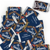 123 Pcs Thanksgiving Candy Party Favors Hershey's Miniatures Chocolate - Be Thankful