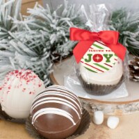 Christmas Hot Chocolate Bombs Milk Chocolate With Mini Marshmallows