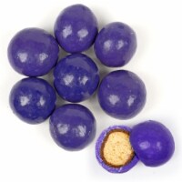 Premium Gourmet Purple Candy Milk Chocolate Malted Milk Balls 1.67 lb bag Bulk Candy
