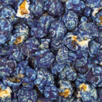 1 lb Dark Blue Candy Coated Popcorn Vanilla Flavored (1lb Bag) Bulk Candy