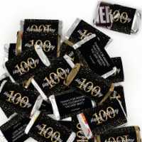 164 Pcs 100th Birthday Birthday Candy Party Favors Hershey's Miniatures Chocolate