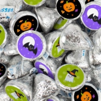 300 Pcs Halloween Party Candy Chocolate Hershey's Kisses (3lb) - Cute Mix