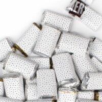 41 Pcs White Candy Party Favors Hershey's Miniatures Chocolate