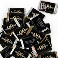 82 Pcs 90th Birthday Birthday Candy Party Favors Hershey's Miniatures Chocolate