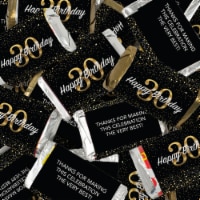 123 Pcs 30th Birthday Birthday Candy Party Favors Hershey's Miniatures Chocolate