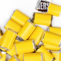 41 Pcs Yellow Candy Party Favors Hershey's Miniatures Chocolate