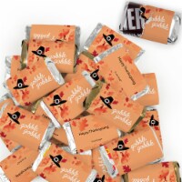82 Pcs Thanksgiving Candy Party Favors Hershey's Miniatures Chocolate - Turkey