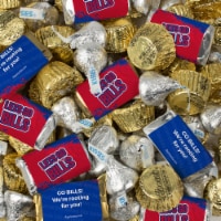 105 pcs Bills Football Party Candy Hershey's Chocolate (1.75 lbs)