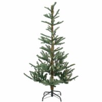 Northlight 4.5' Pre-Lit LED Layered Nordmann Fir Artificial Christmas Tree, Warm Clear Lights
