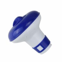 Swim Central 32745888 5.5 in. Pool Supply Mini-Tablet Floating Spa Dispenser, Blue & White