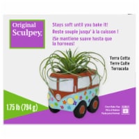 Sculpey Original Polymer Clay 1.75lb-Terra Cotta