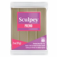 Sculpey Premo Premium Oven-Bake Clay 2oz-Yellow Gold Glitter