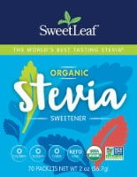 SweetLeaf Sweetener Organic Stevia Sweetener Packets