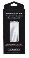 Giovanni Elegant Satin Pillowcase - Silver