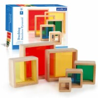 Stacking Rainbow Pyramid