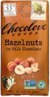 Chocolove Hazelnuts in Milk Chocolate Bar