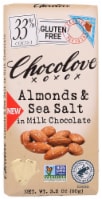33% Cocoa Almonds and Sea Salt in Milk Chocolate Bar
