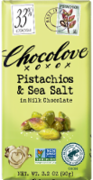 Chocolove® Pistachios & Sea Salt In Milk Chocolate Bar