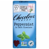Chocolove Peppermint in Dark Chocolate Bar
