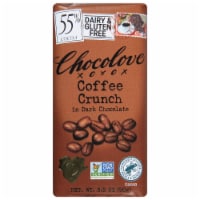 Chocolove Coffee Crunch in Dark Chocolate Bar